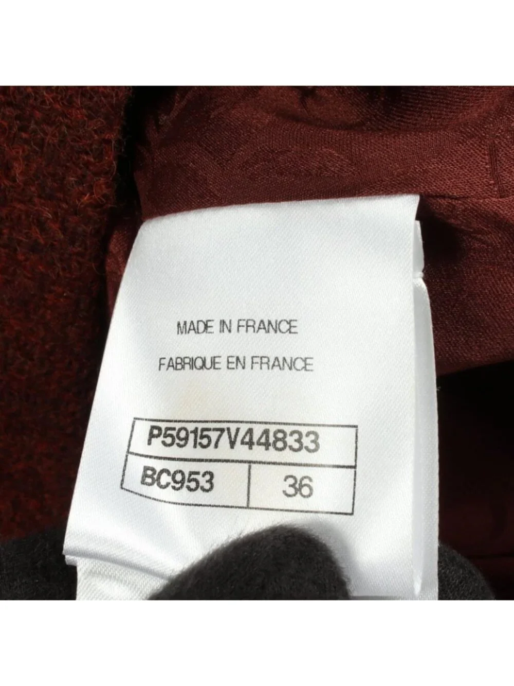 Chanel CC Logo Button Tweed Wool Jacket